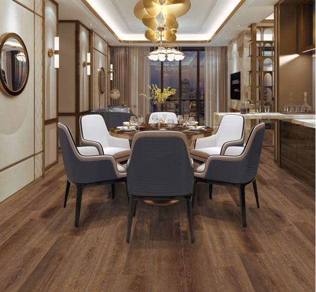 SPC ламинат "CronaFloor" Wood 4V Дуб Регин (1200*180*4 мм) — купить в Северодвинске