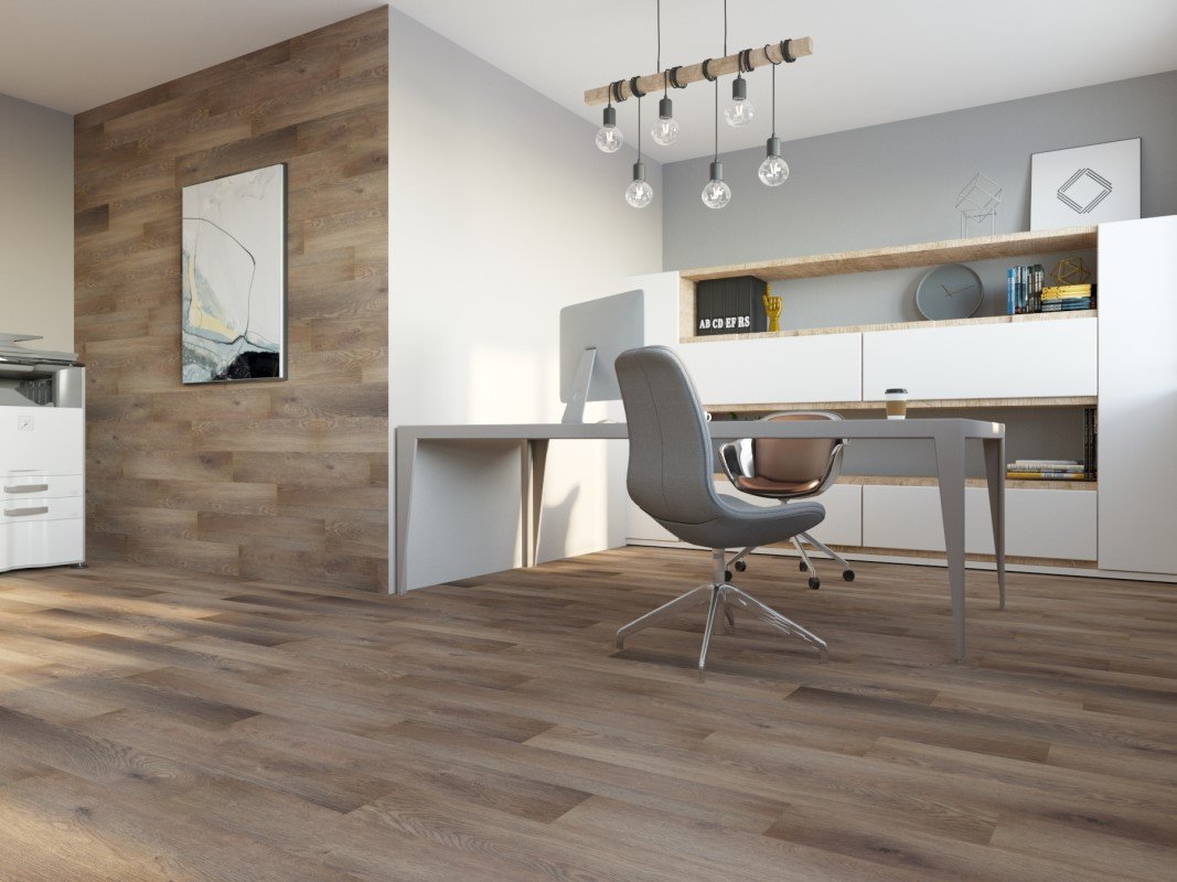 Замковая ПВХ плитка "Art Tile" Дуб Террас (920*150*4 мм) — купить в Северодвинске