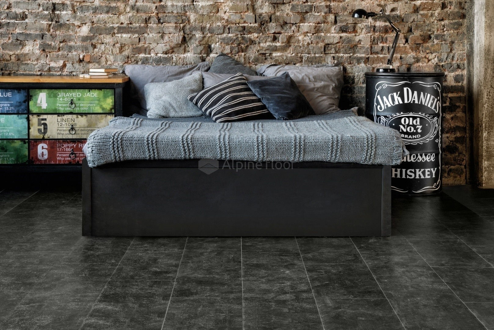 Замковая ПВХ плитка Ларнака  (609,6*304,8*4мм) — купить в Северодвинске