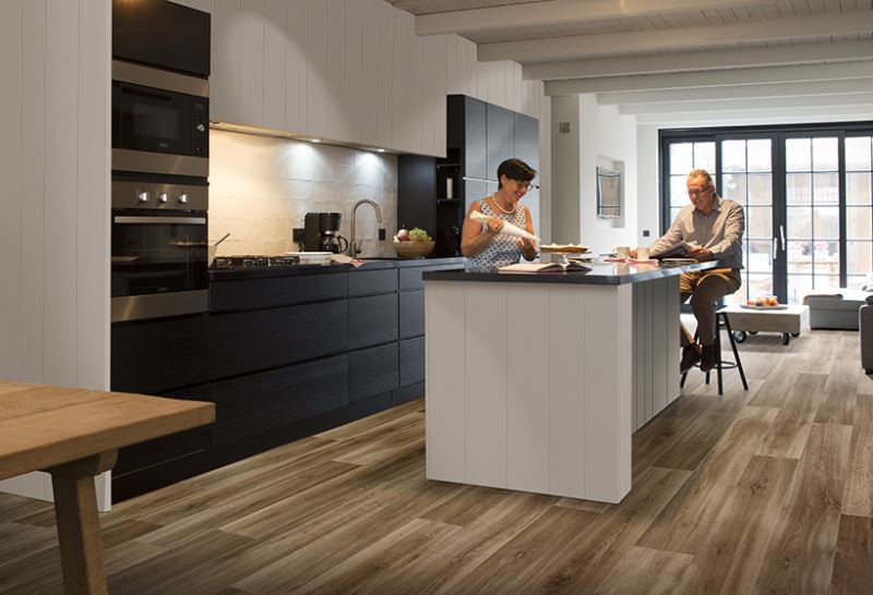 Замковая ПВХ плитка "Berry Alloc" Pure Click Lime Oak 966D (1326*204*5мм) — купить в Северодвинске