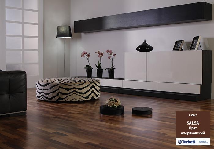Паркетная доска "Tarkett" Salsa Орех американский (2283*194*14 мм) — купить в Северодвинске