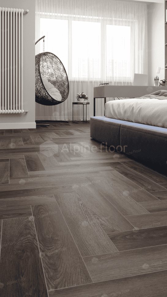 Виниловый ламинат "Alpine Floor" Parquet Light Дуб Фафнир (600*125*4 мм) — купить в Северодвинске