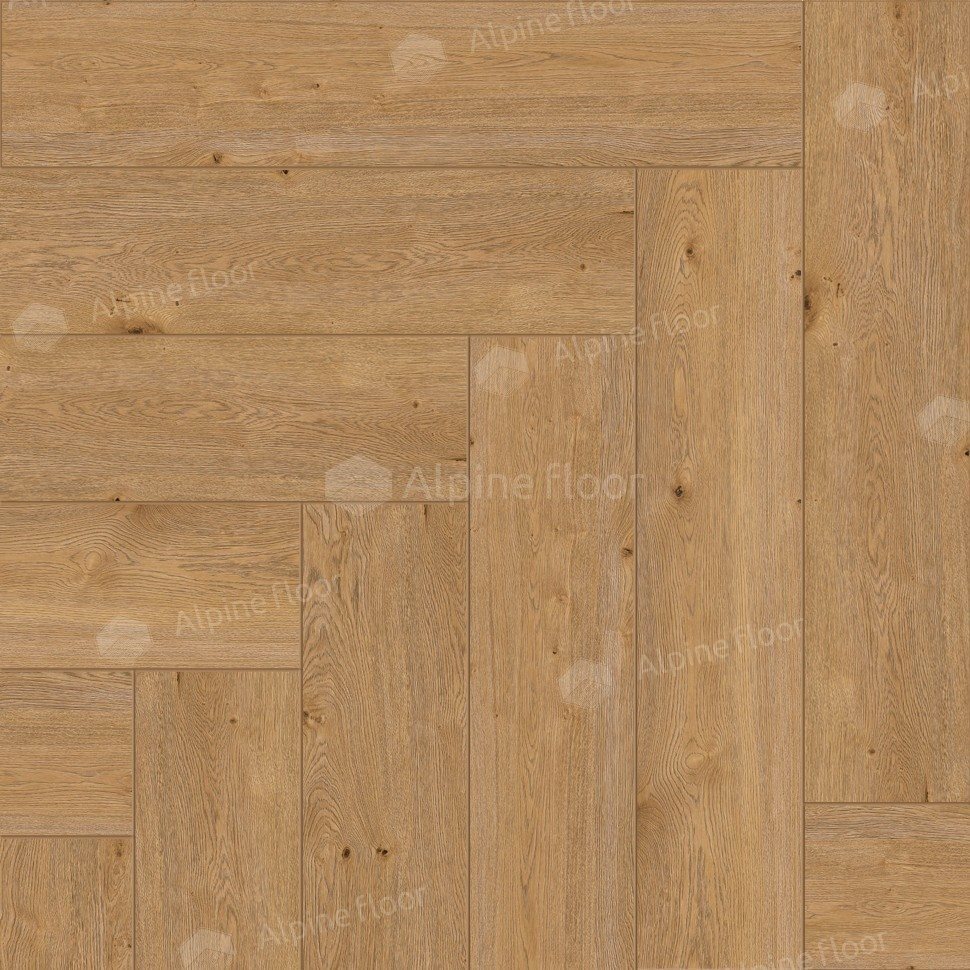 Виниловый ламинат "Alpine Floor" Parquet Light Дуб Хатиса (600*125*4 мм) — купить в Северодвинске