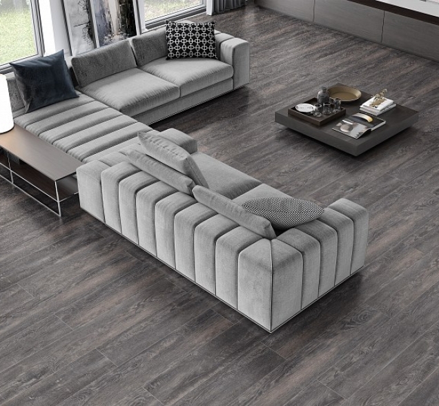 SPC ламинат "CronaFloor" Nano 4V Дуб Морёный (1200*180*3,5 мм) — купить в Северодвинске