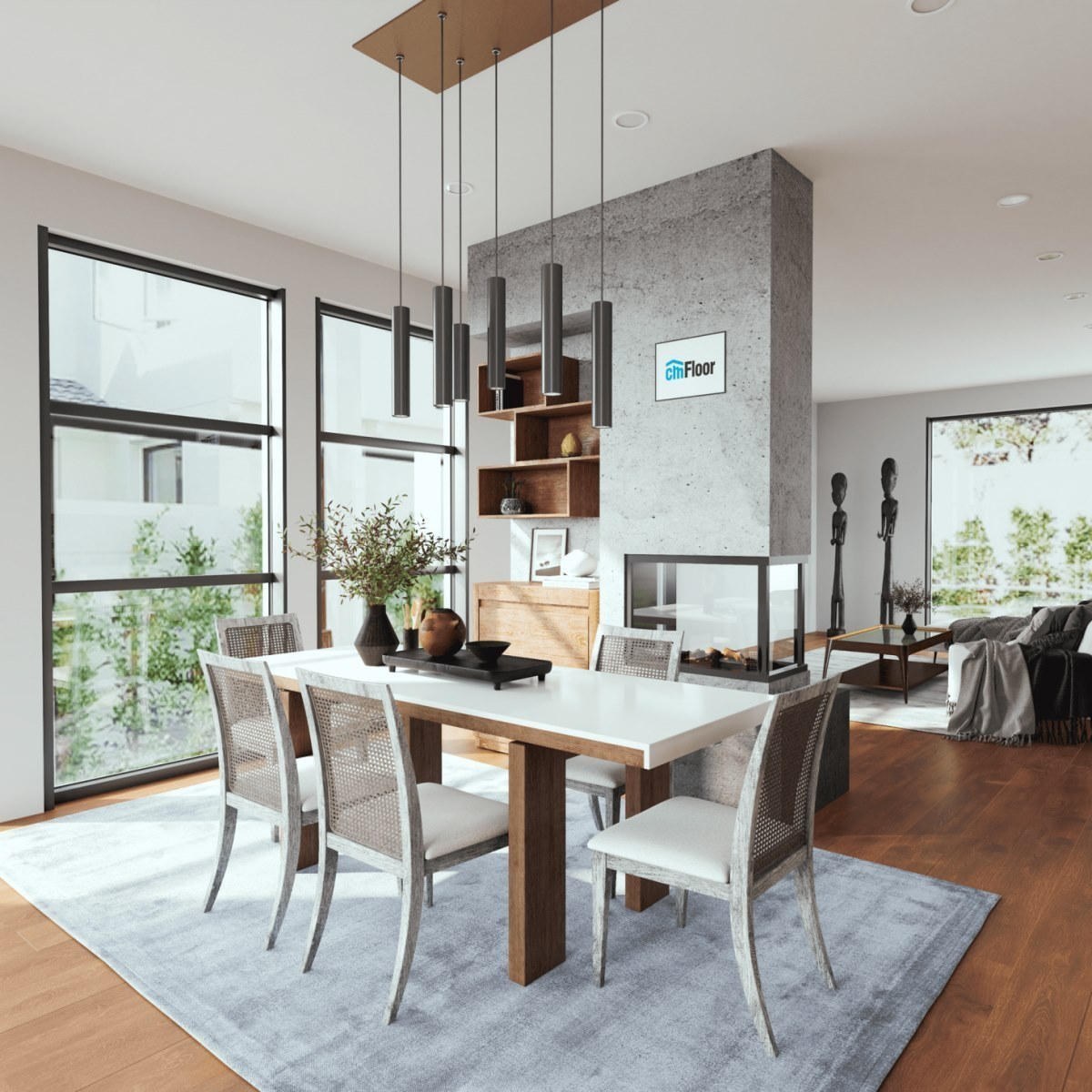 Виниловое напольное покрытие ScandiWood 18 Дуб Корица (180*1220*5 мм) — купить в Северодвинске