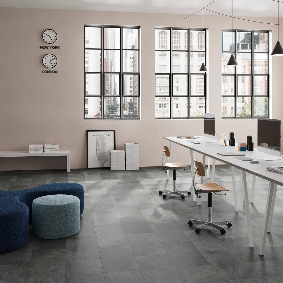 SPC ламинат "Invictus" Groovy Granite Steel (603*298*6мм) — купить в Северодвинске