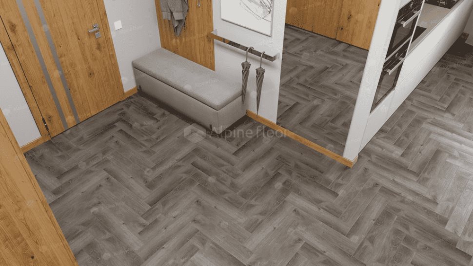 Виниловый ламинат "Alpine Floor" Parquet Light Дуб Мерга (600*125*4 мм) — купить в Северодвинске