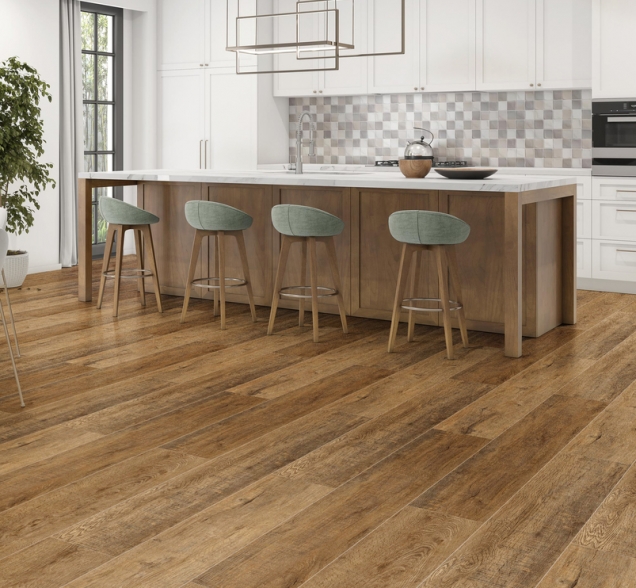 SPC ламинат "CronaFloor" Wood 4V Дуб Робуста (1200*180*4 мм) — купить в Северодвинске