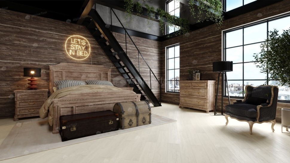 Виниловый ламинат "Alpine Floor" Classic Light MC Дуб Арктик (1220*183*3,5 мм) — купить в Северодвинске