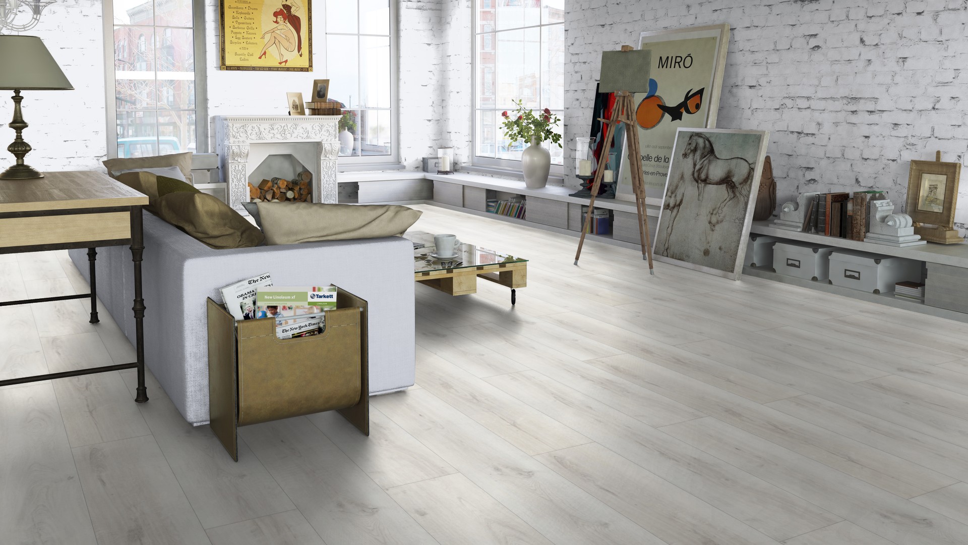 SPC ламинат "Tarkett" Deep House Patrick (1400*225*4,6 мм) — купить в Северодвинске