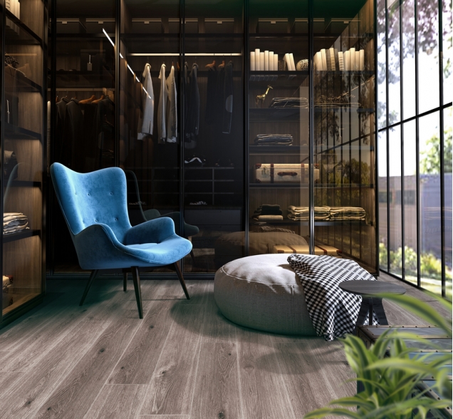 SPC ламинат "CronaFloor" Wood 4V Дуб Хельсинки (1200*180*4 мм) — купить в Северодвинске