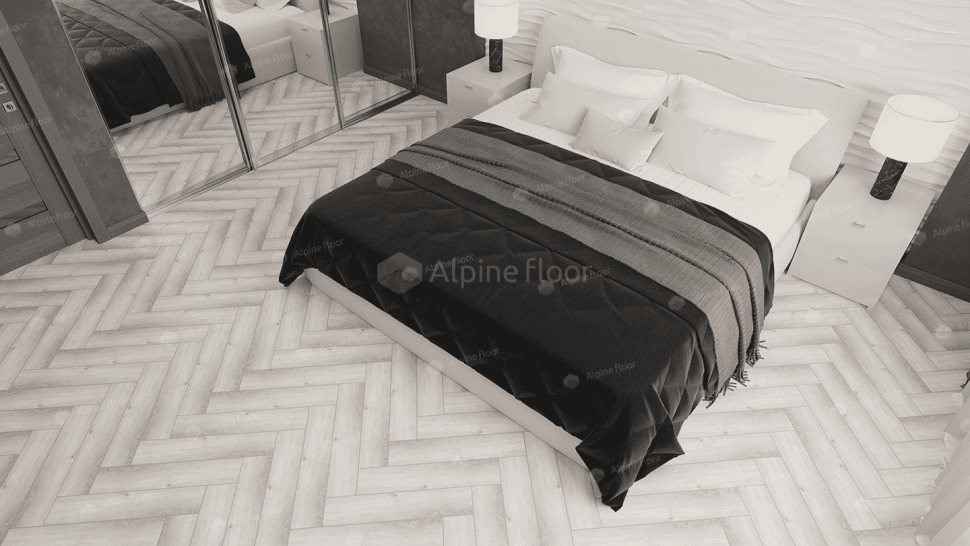 Виниловый ламинат "Alpine Floor" Parquet Light Дуб Альхена (600*125*4 мм) — купить в Северодвинске