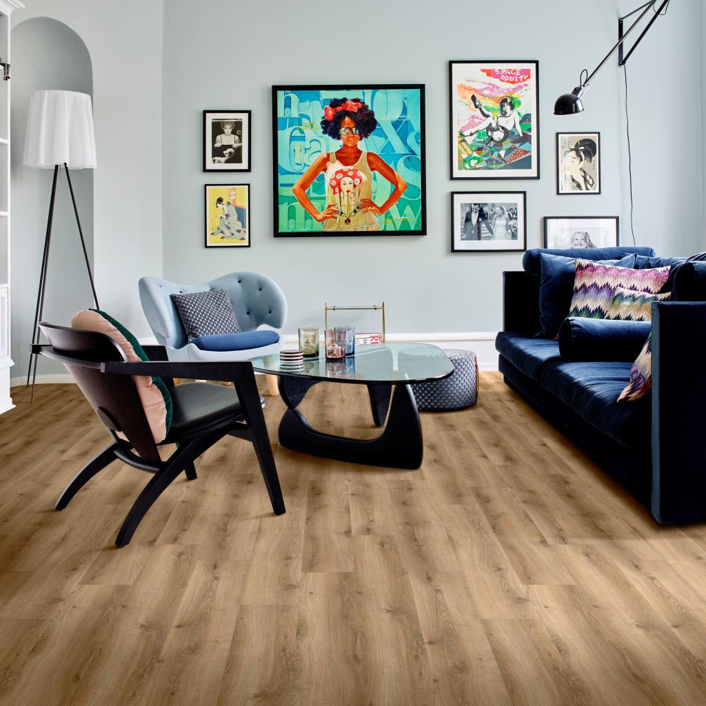 SPC ламинат "Adelar" Solida Acoustic 03826 Traditional Oak (1219*178*5 мм) — купить в Северодвинске