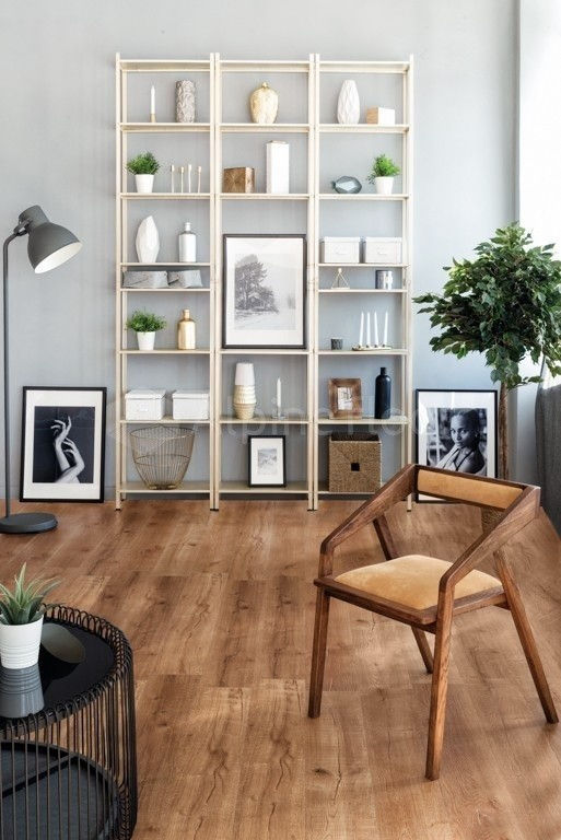 Замковая ПВХ плитка "Alpine Floor" Дуб Royal Синхронное тиснение  (1220*183*6мм) — купить в Северодвинске