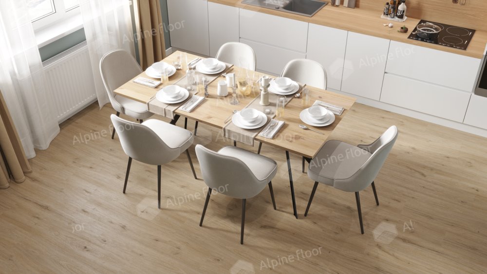 SPC Ламинат "Alpine Floor" Ларго (1220*183*4 мм) — купить в Северодвинске