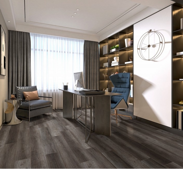 SPC ламинат "CronaFloor" Wood 4V Дуб Джакарта (1200*180*4 мм) — купить в Северодвинске