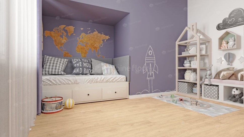 Виниловый ламинат "Alpine Floor" Classic Light MC Дуб Ваниль Селект (1220*183*3,5 мм) — купить в Северодвинске