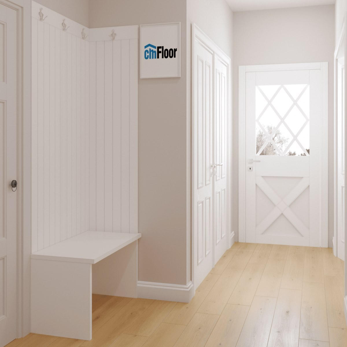 Виниловое напольное покрытие ScandiWood 09 Дуб Орегон (180*1220*5 мм) — купить в Северодвинске