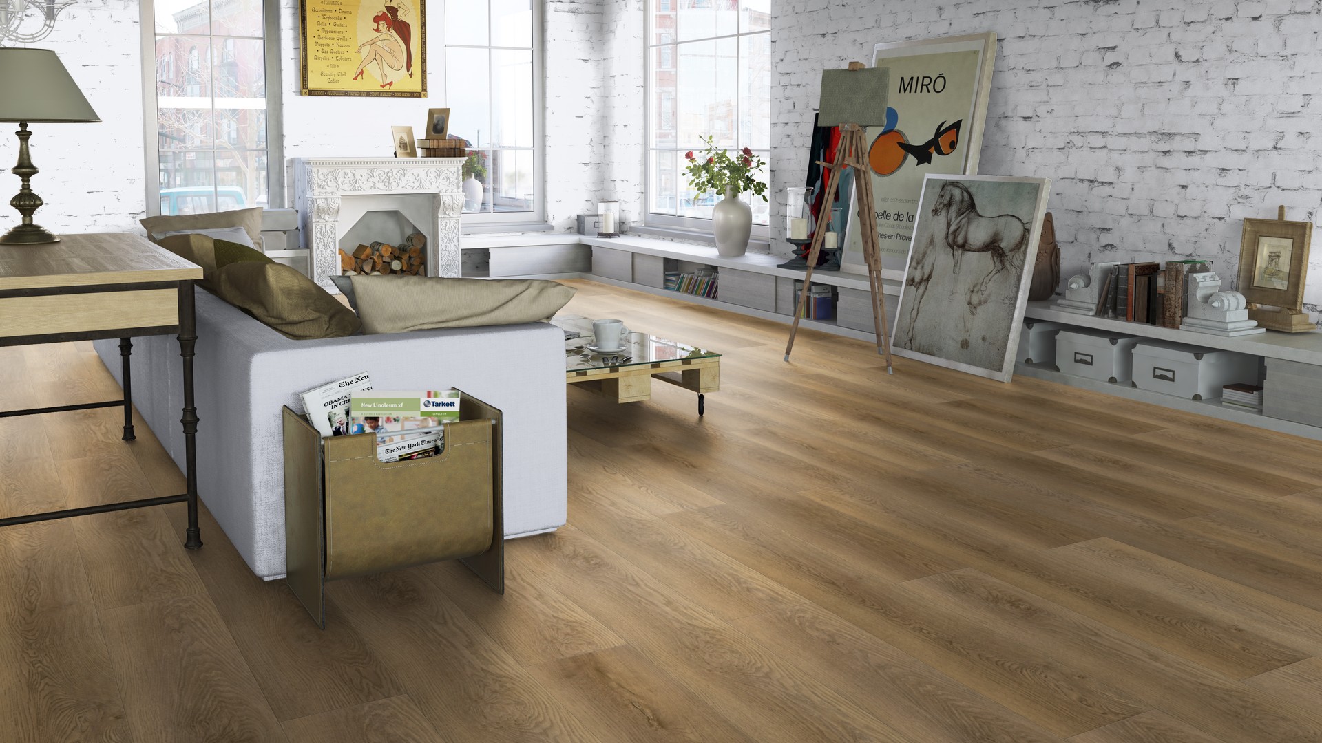 SPC ламинат "Tarkett" Deep House Stanley (1400*225*4,6 мм) — купить в Северодвинске