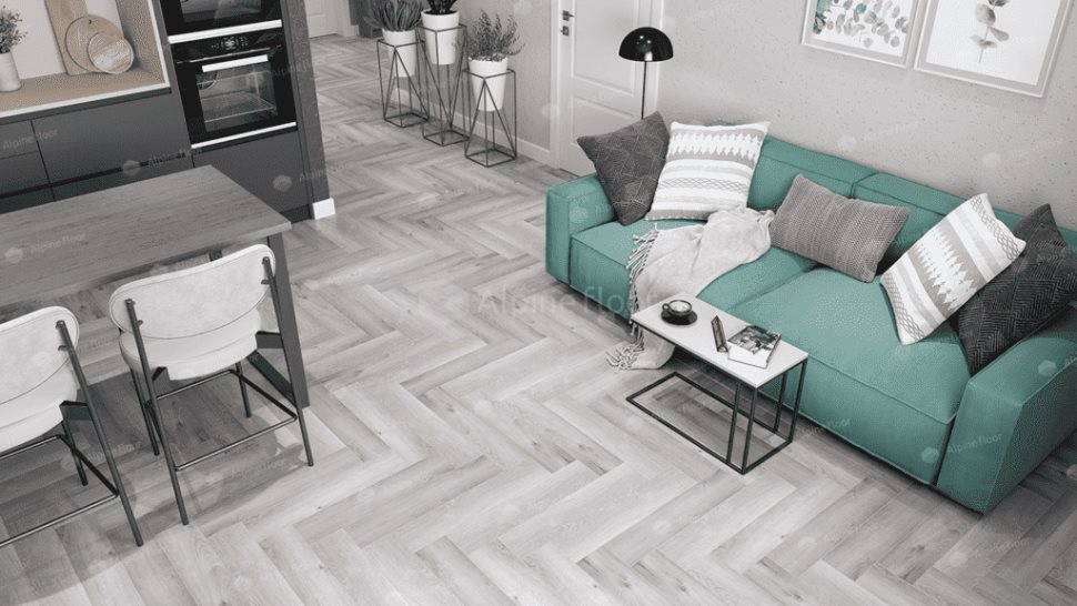 Виниловый ламинат "Alpine Floor" Parquet Light Дуб Лейтена (600*125*4 мм) — купить в Северодвинске