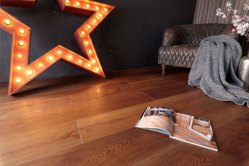 Замковая ПВХ плитка "Aquafloor" AF8026XXL (1800*228*8 мм) — купить в Северодвинске