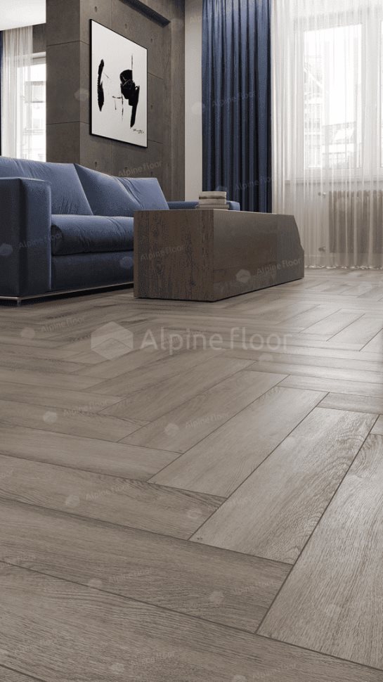 Виниловый ламинат "Alpine Floor" Parquet Light Дуб Исида (600*125*4 мм) — купить в Северодвинске