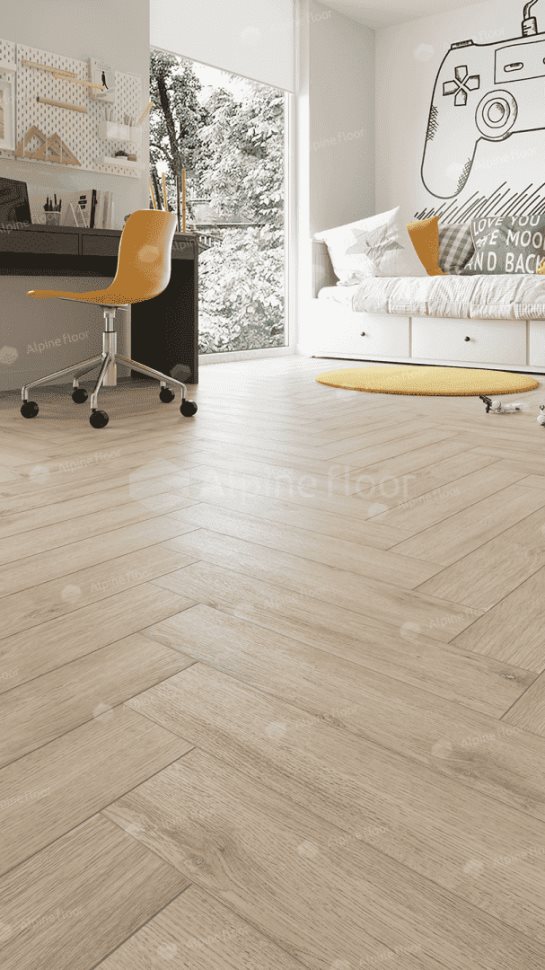 Виниловый ламинат "Alpine Floor" Parquet Light Дуб Медия (600*125*4 мм) — купить в Северодвинске