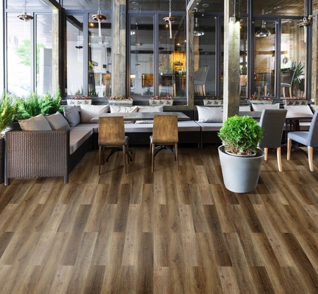 SPC ламинат "CronaFloor" Wood 4V Дуб Чак (1200*180*4 мм) — купить в Северодвинске