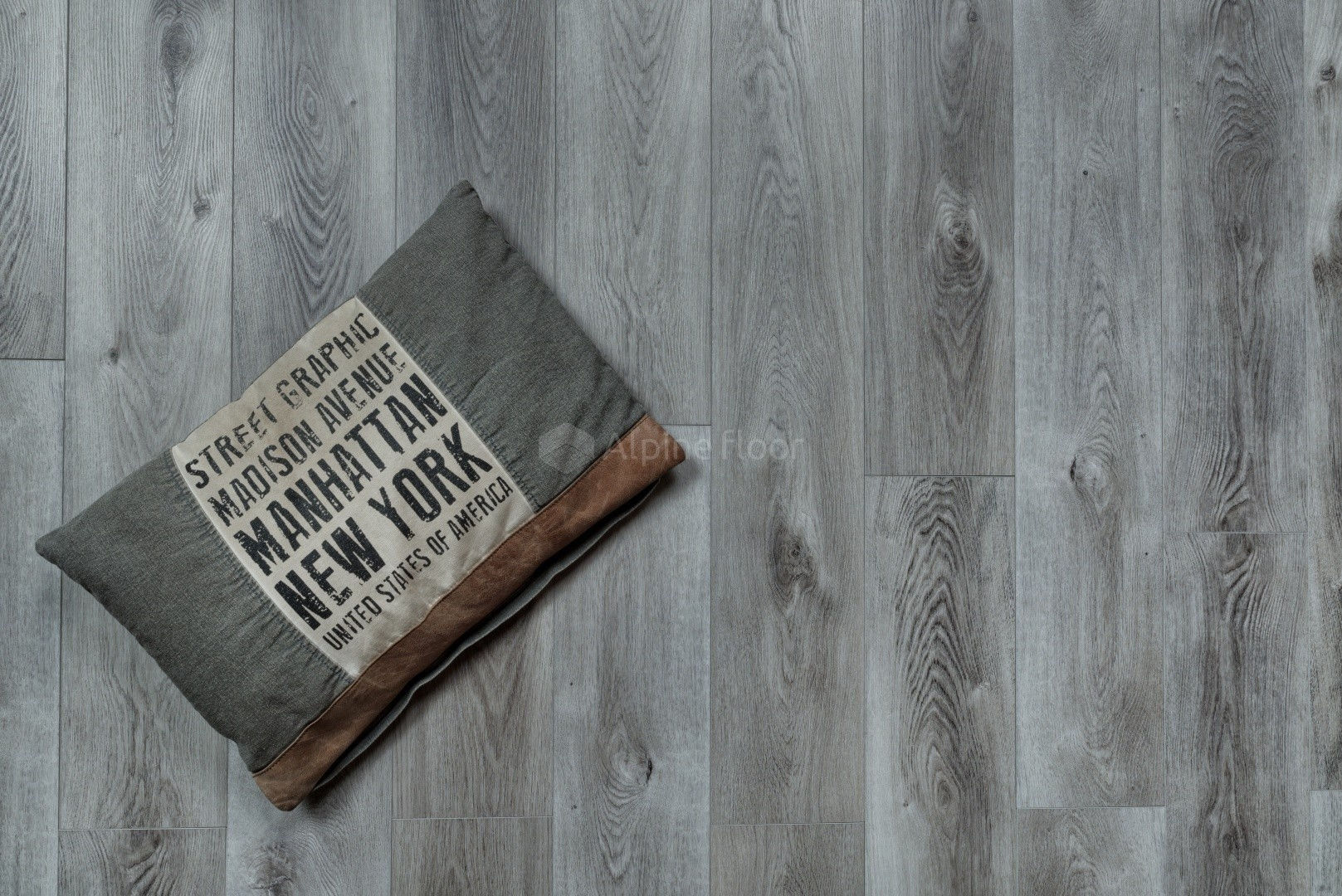 Замковая ПВХ плитка "Alpine Floor" Дуб гранит  (1524*180*8мм) — купить в Северодвинске