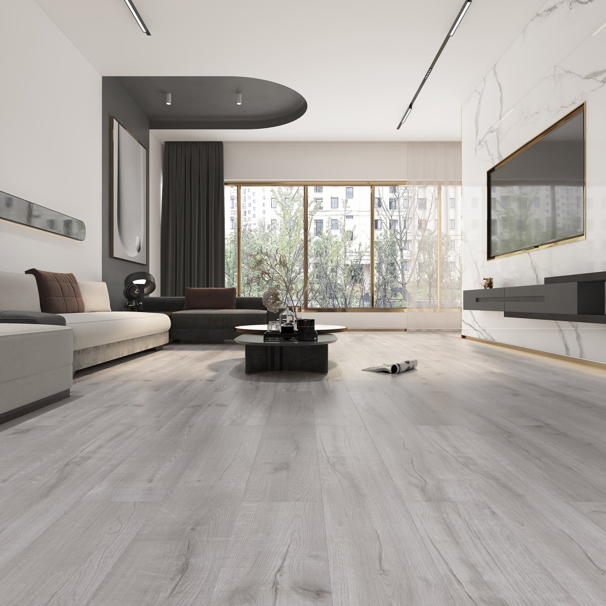 SPC ламинат "OneFloor" ЕСО 5050 (4V фаска) (1220*184*4 мм) — купить в Северодвинске