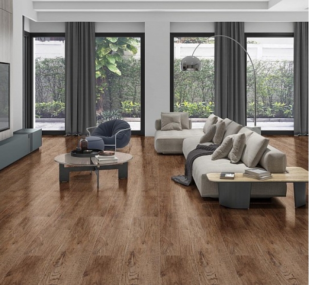 SPC ламинат "CronaFloor" Nano 4V Дуб Античный (1200*180*3,5 мм) — купить в Северодвинске