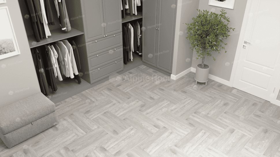 Виниловый ламинат "Alpine Floor" Parquet Light Дуб Полис (600*125*4 мм) — купить в Северодвинске