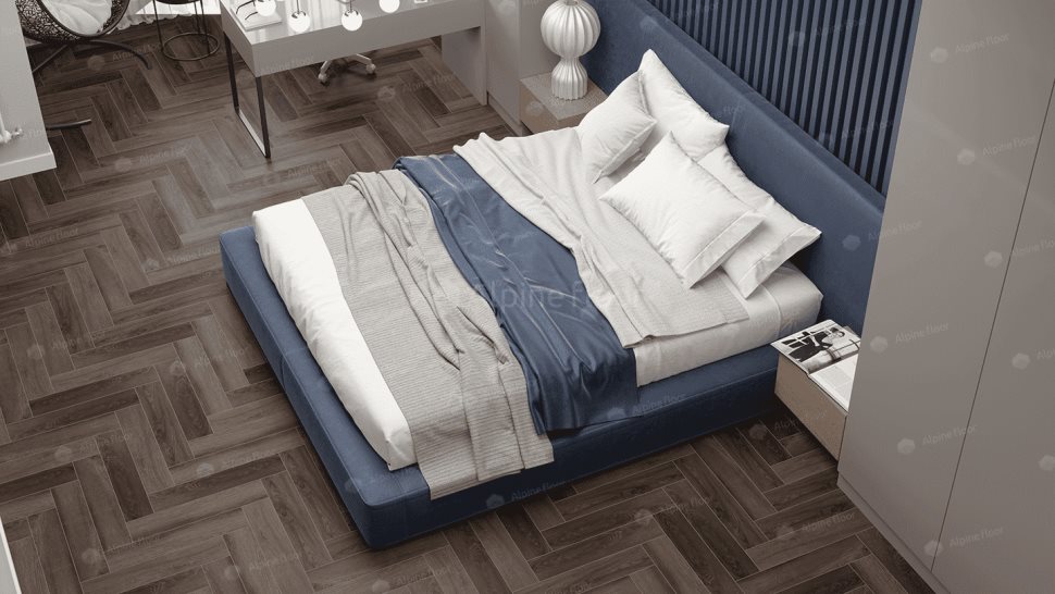 Виниловый ламинат "Alpine Floor" Parquet Light Дуб Фафнир (600*125*4 мм) — купить в Северодвинске