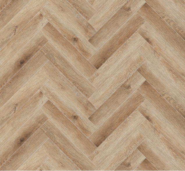 Виниловый ламинат SPC "Cronafloor" Herringbone Дуб Монпелье (640*128*4,5 мм) — купить в Северодвинске