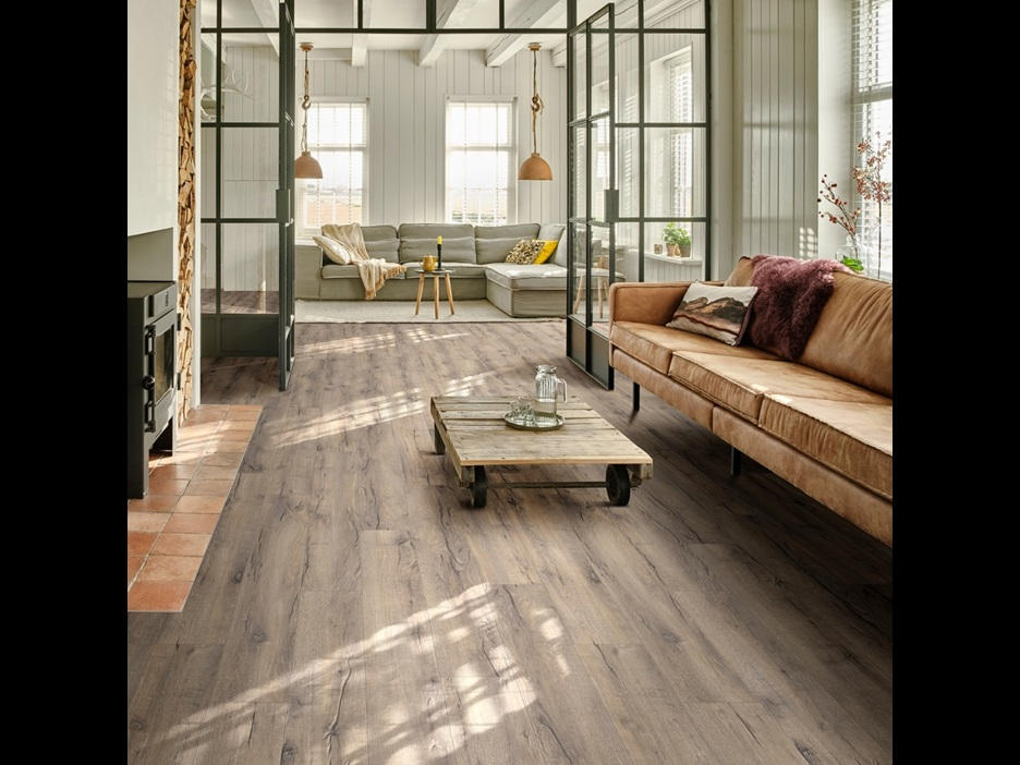 Замковая ПВХ плитка Highland Oak 869 (1251*189*5 мм) — купить в Северодвинске